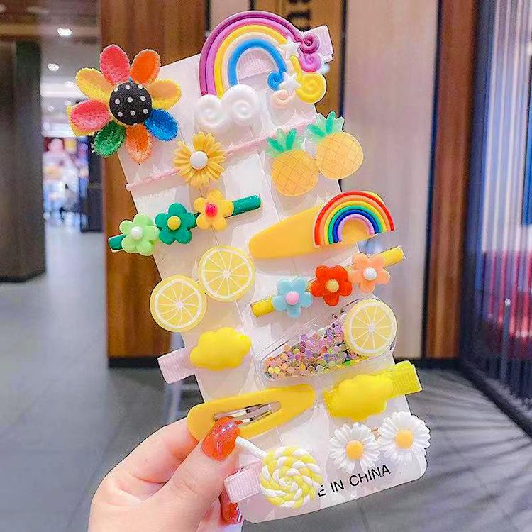 Kids Hairpins Multi Color Girl Hairpins Cute Girl Hairpins