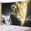 VIKAMA Nordic Mythology Angel Tapestry Ins Style Light Luxury Bedroom Living Room Background Wall Decoration Tapestry