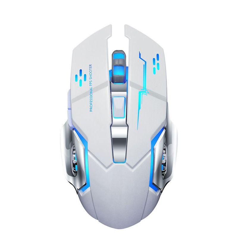 Game e-sports mechanical mouse colorful luminous USB mouse T23 black dual-mode