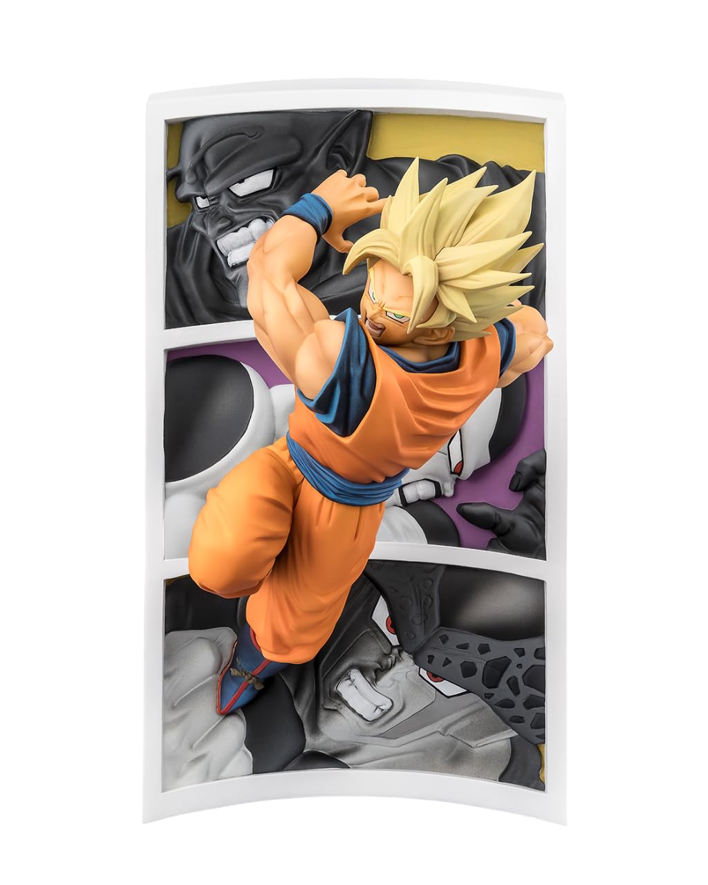 

TAMASHII NATIONS Figuarts ZERO Dragon Ball Z Супер Сайян Сон Гоку Боевая Тропа Приблизительно 220 мм ПВХ АБС Окрашенная Полная Фигурка - - &