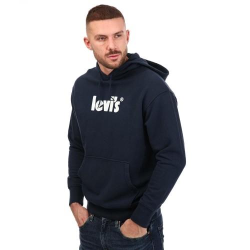 Levis Herren Grafik Hoodie mit entspannter Passform