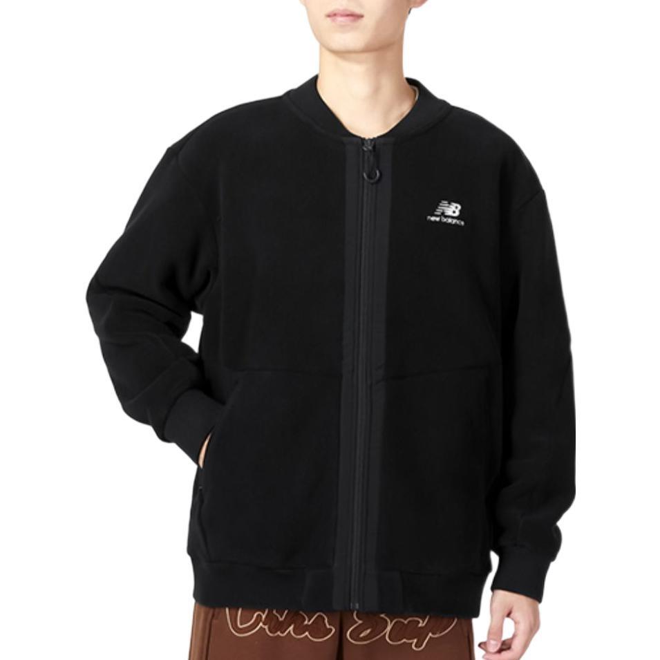 New Balance Tech Training Knit Track Jacket Asia Sizing 'Black' Unisex 6DC39643-BK