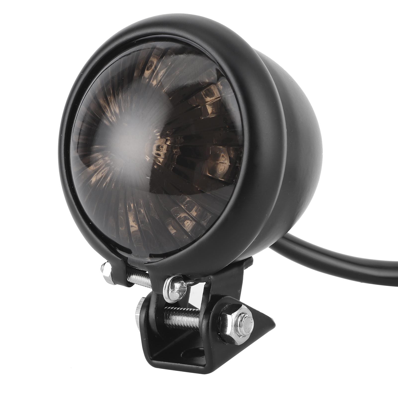 

Светодиодный задний фонарь, стоп-сигнал, задний фонарь с монтажным крепежным винтом, универсальный для мотоцикла 12 В, черный