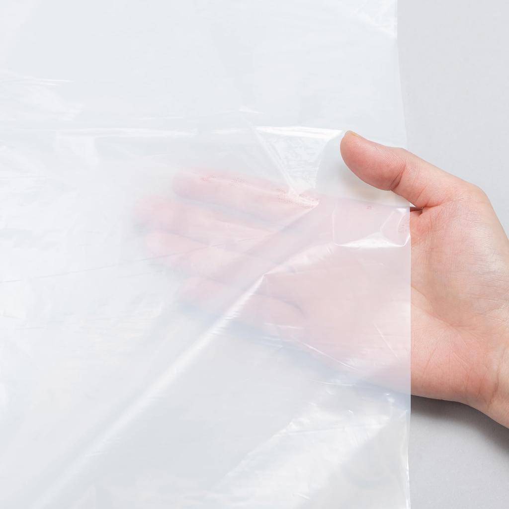 Japax Garbage Width 80 X Height Thickness BOX 1 Piece Removable Plastic 100 Pieces Bag, Translucent, 70L, 90cm, 0.035mm, Series, Bag, TN-74,