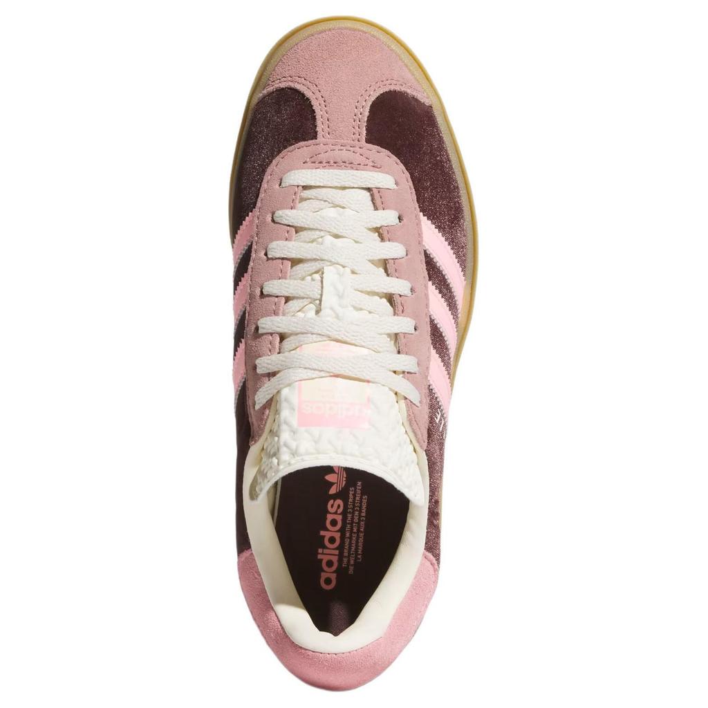 Adidas Gazelle Bold da Donna 'Shadow Brown Glow Pink Velvet' Donna JQ5143