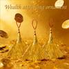 Feng Shui Lucky Golden Tassel Ornaments 10Pcs Wealth Attracting Home Decor Ideal Choice for Housewarming Gifting
