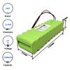 Gate Opener Motor Battery ADVISEN 24V Ni-MH Rechargeable Battery Capacity 1200/1500/2000mAh