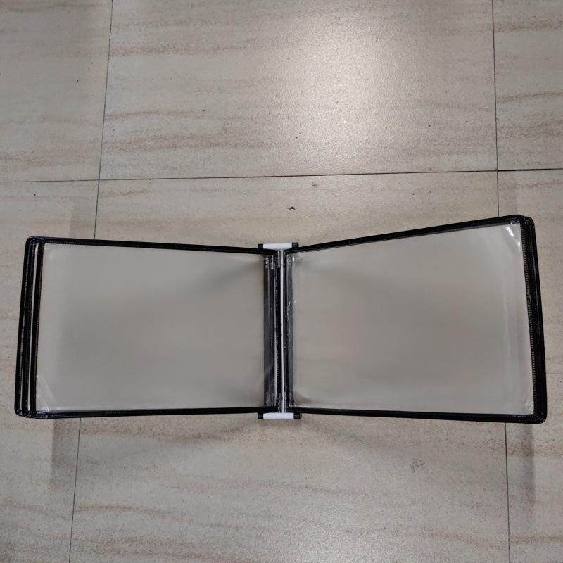 A4 Wandmontierter Klapp-Aktenordner, 5-seitiger SOP-Displayständer