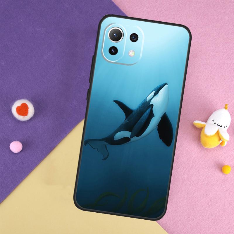 

Чехол Мультяшный Кит Для Xiaomi 15 13 14 Ultra 14T 11T 12T 13T Pro POCO X7 Pro X3 X5 X6 F5 F6 M6 Pro POCO X6 Pro