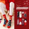 Women's Lucky Red Christmas Mid-Calf Socks