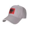 Vlag van Albanië Pet Casual Baseballpetjes Verstelbare Pet Hip Hop Zomer Unisex Baseballpetten Aanpasbaar