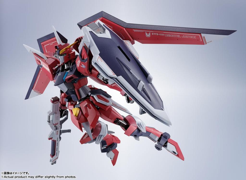METAL ROBOT SPIRITS SIDE MS Mobile Suit Gundam SEED FREEDOM Immortal Justice Gundam Approx. 140mm ABS & PVC & Die-cast Painted Action Figure