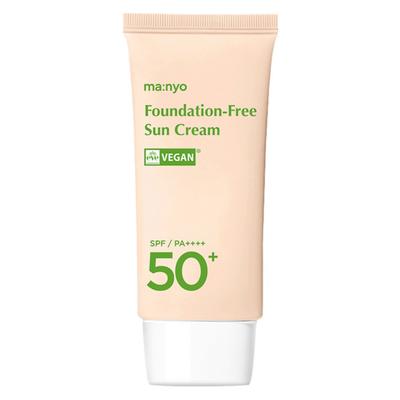Manyo Factory Foundation Free Crema solare SPF50+ PA++++, 1 unità, 50 ml
