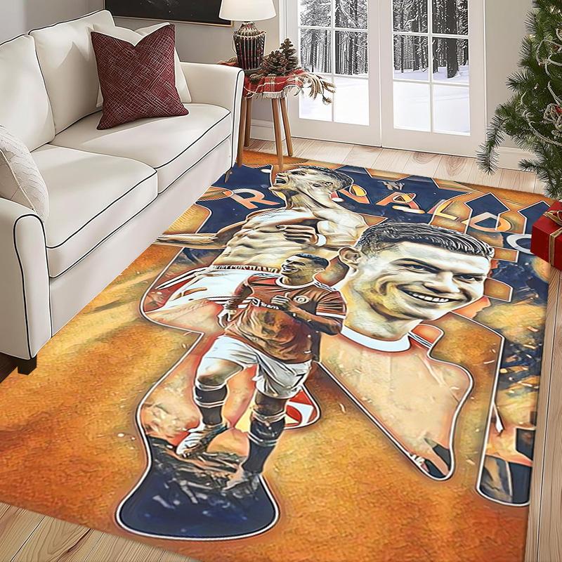 Ronaldo's Legacy: Number 7 carpet Home Decor floor mats Dormitory decoration Doormat Bathroom mat