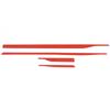 Carbon fiber Interior dashboard Side Cover Trim for Subaru WRX -24