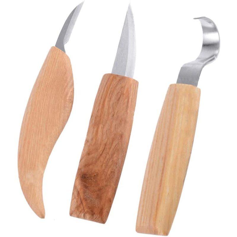 3 Pcs/set Wood  Carving  Tools  Set Beginner Woodworking Carpenter Carving Universal Stripping