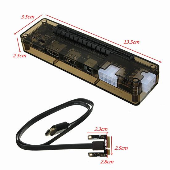 Mini PCI-E V8.0 EXP GDC Laptop External Independent Video Card Dock for Beast