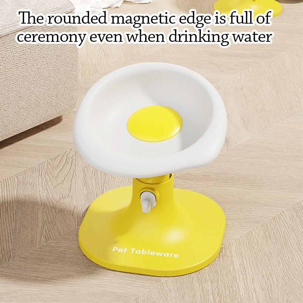 Stable Adjustable Height Angle Cat Bowl Neck-protecting Dual-use Pet Bowls Anti-rollover Dog Bowl