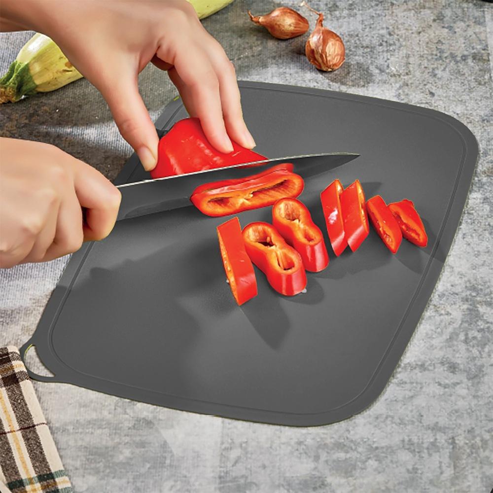 Kitchen Board for Cutting Food Products, Plastic, Flexible, 33cm