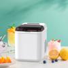 Ice Maker Machine Mini Automatic Making for Office Party Kitchen White