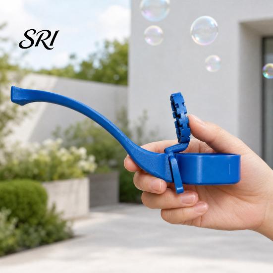 Soap Bubble Pipe 3D Printed Blower Wand Retro Style Maker for Kids Toy & Adults Outdoor Backyard Play Fun Party Favor Gift Reusable Blowing Tube