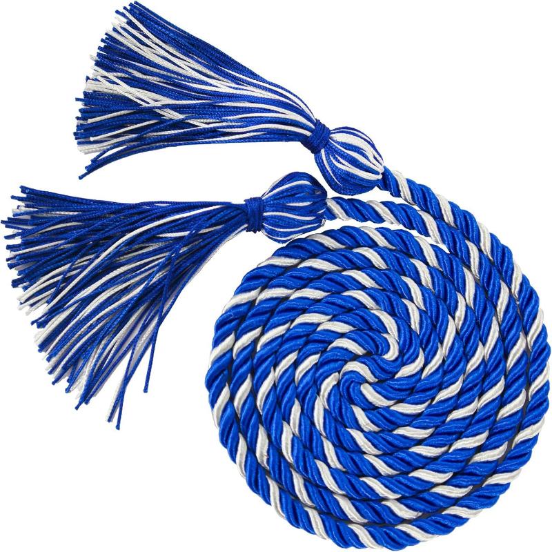 

1Pcs 170Cm Tassels Long Rope Double Fringe Trim Tassels Graduation Honor Cords For Diy Craft Curtain Bachelor Gown Accessories A16