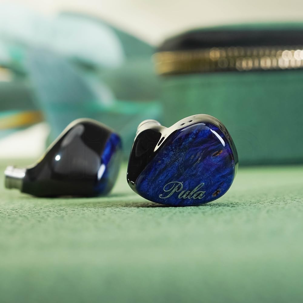 

HiFiGo Pula Anvil114 Hybrid Driver IEM Earphones, 1DD+1BC+4BA In-Ear Monitors, Designed for Hi-Fi Enthusiasts to Provide Pure Sound Experience (BLUE)