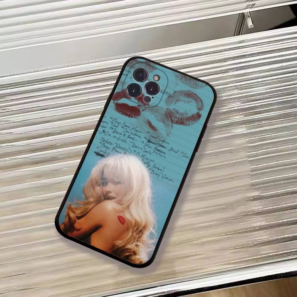 S-Sabrina C-Carpenter Singer Phone Case Silicone Soft For IPhone 17 16 15 14 13 12 11 X XR Plus Pro Max Plus