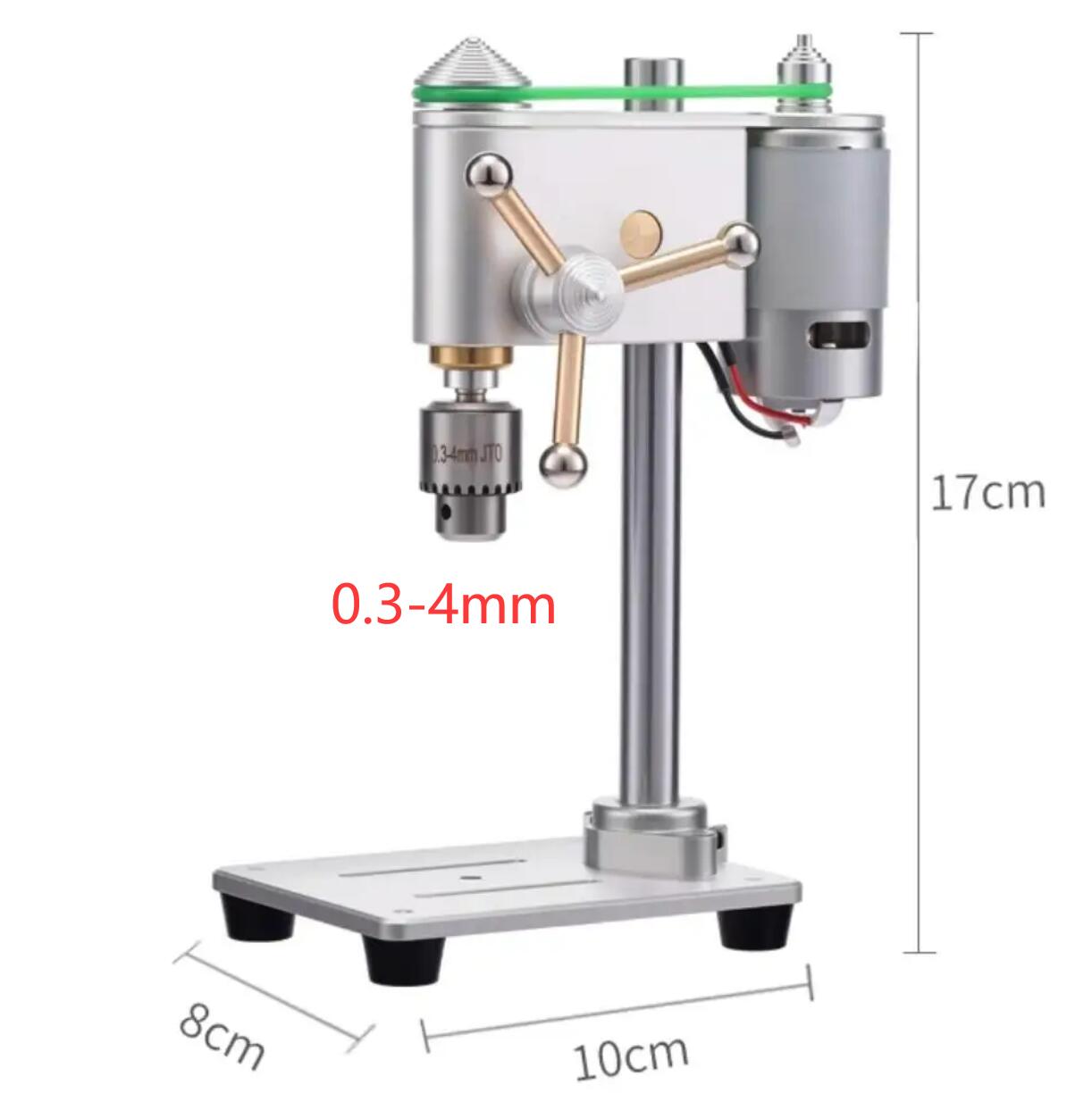 100-240 В Мини-сверлильный станок Механический Декоративный Регулируемое Давление Точность Часовой Верстак Модель 0.3-4 мм 3.175 мм
