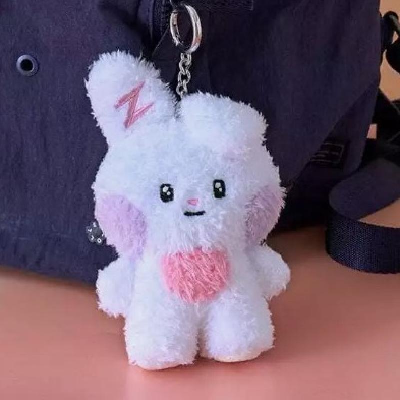 Zhanghao Zb1 Ricky Kpop Idol Keychain Plush Pendant Stuffed Puppy Cat Toy Bunny