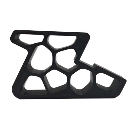 Door Block Stopper Fixed Track Design Accidental Closure Preventer Tool-Free Installation Windproof Sliding Door Stopper