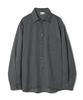 PARTIMENTO Round Vtg Washed Shirt Charcoal