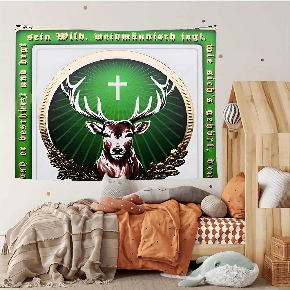 

JJagermeister Tapestry Customizable Tapestries Of Various Styleswall Hangings Celebrity Photo Printingwall Hangings 74x94cm(29x37in)