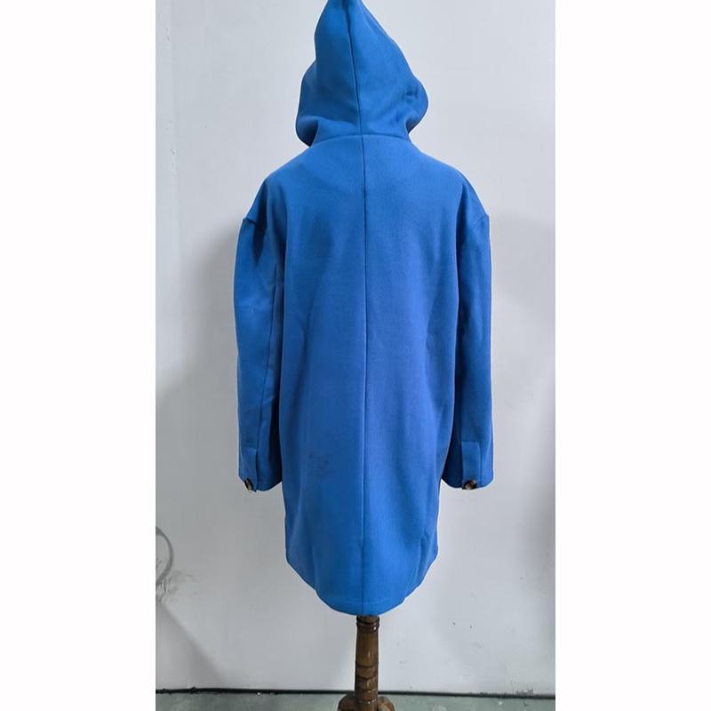 Damen Windjacke mit Kapuze Damenmantel Taschen Lange Ärmel Winddicht Herbst Winter