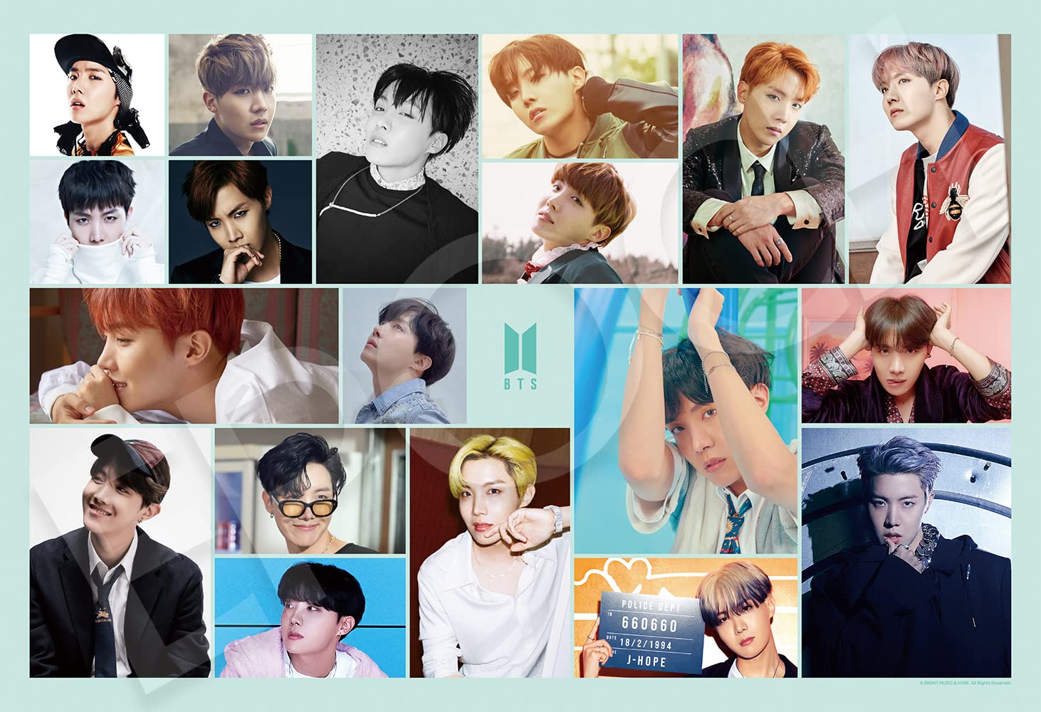 

Epoch 216 маленьких деталей пазла BTS BE -j-hope- (18,2 х 25,7 см) 04-104 с клеем и шпателем в комплекте EPOCH