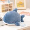 Simulation Sea Stuffed Plush Doll Fluffy Whale Plush Toy Animals Shark Toys  Birthday Gift