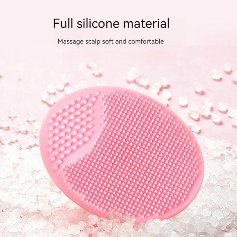 Silicone Face Scrubber Facial Cleansing Brush Face Exfoliator Blackhead Acne Face Wash Brush for Deep Cleaning Skin Care