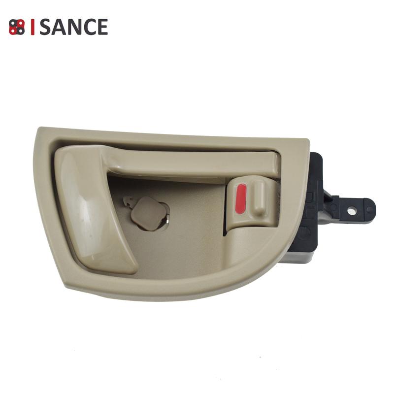 1/2/4 Pcs For 2007-2012 Hyundai Santa Fe 2.4L 3.5L Beige Interior Car Door Handle or w/ Frame Bezel Front Rear Left or Right