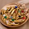 Pendentif Unique Multi-Couleur Pendentif Poivron Pour Collier DIY Bijoux Boucles d'oreilles Décoration Tendance Personnalité