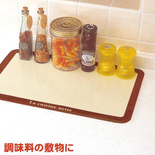 Toyo Aluminum Heat-Resistant Cooktop Board, Brown, 44x26.5cm, Can also be used as a trivet, Product Code: 2798