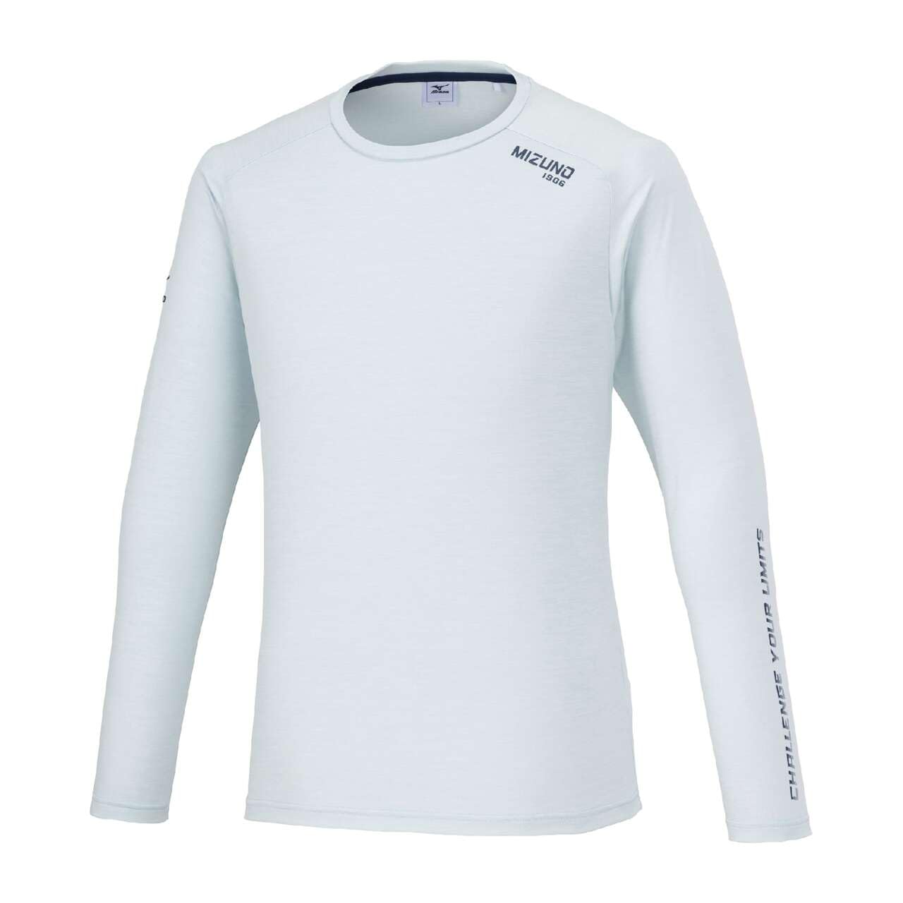 

Mizuno Мужская футболка с длинным рукавом Pure Hyper Quick Dry UV Антибактериальная Дезодорирующая Устойчивая к пятнам Спортивная K2JAB540 Однотонная Эйр Хизер