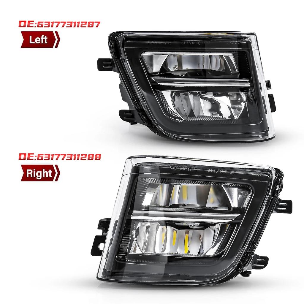 LED Fog Lights For BMW 7 Series F01 F02 F03 730i 740i 750i 760i Foglamp Car Front Bumper Driving Lights 63177311288 63177311287