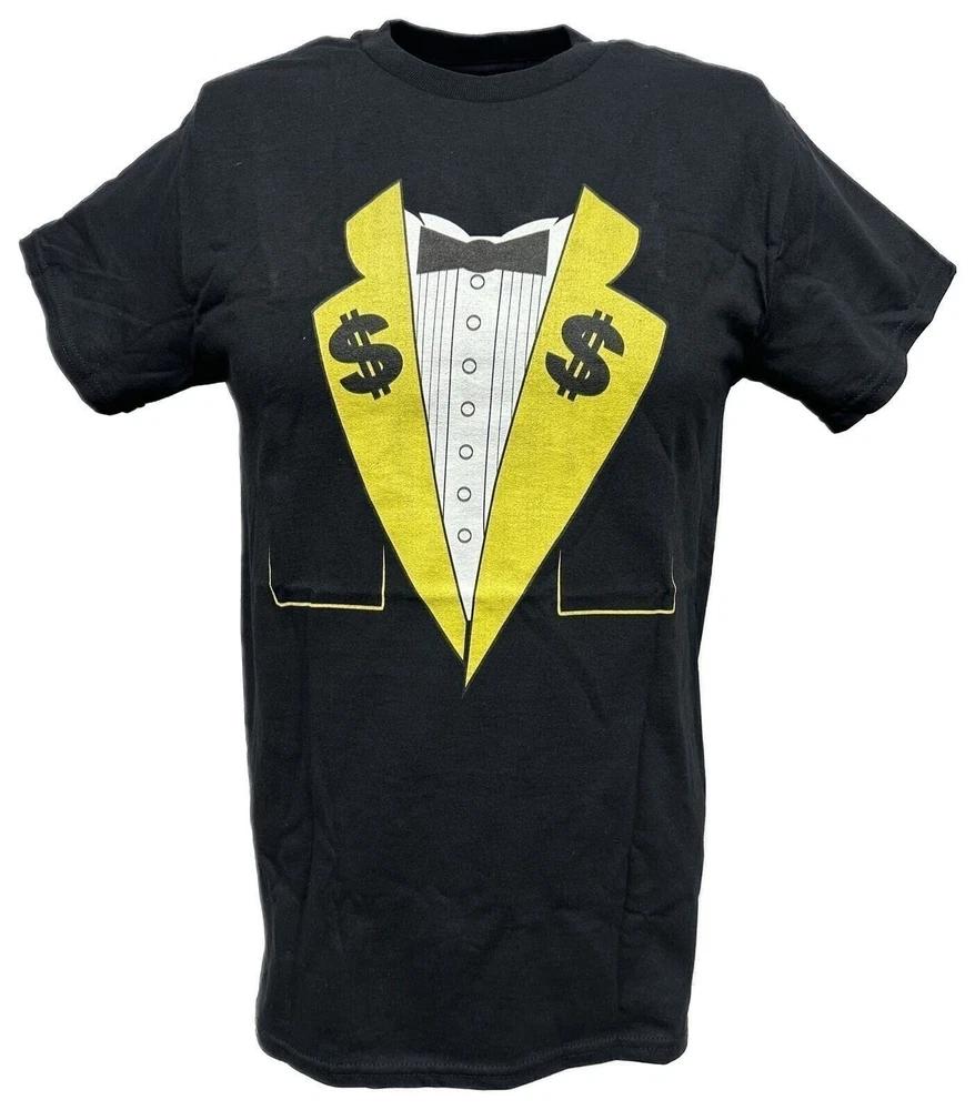 Million Dollar Unisex Ted Dibiase Unisexs Black Tuxedo Tshirt S