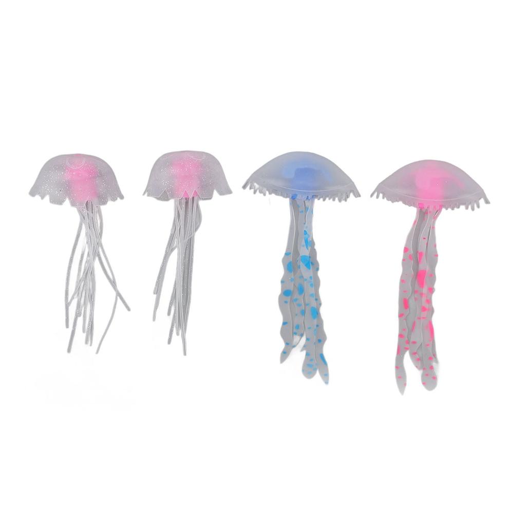 Jellyfish Lamp Lifelike Decorative Jellyfish Tank Table Lamp USB LED Colorful Night Light for Bedside