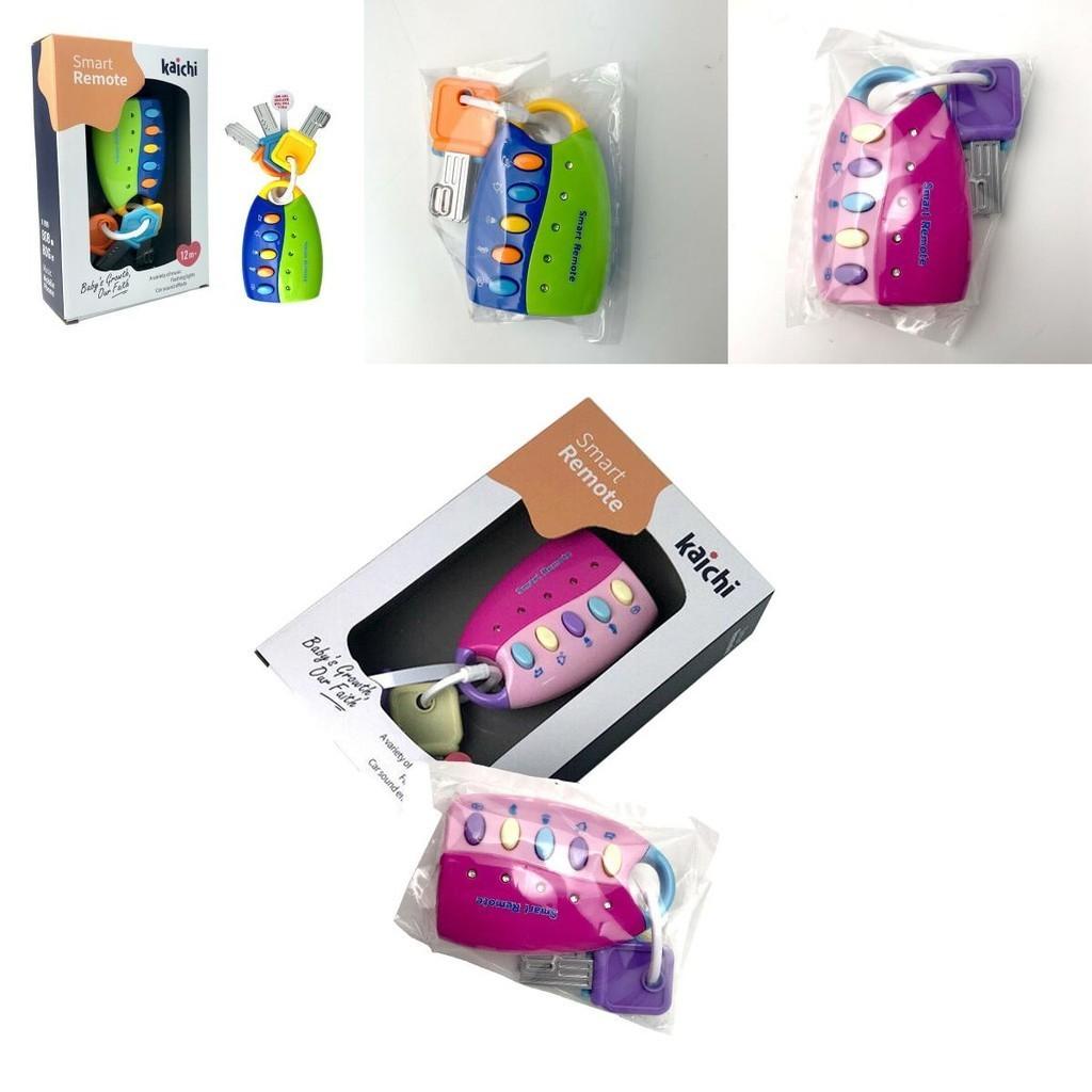 Entzückender Baby-Autoschlüssel Musikalische Schlüssel Spielzeug Mit Ton- Und Lichtfunktionen Für Lustiges Spielen