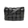 [Usato] Borsa Cassette imbottita 'Nero/Argento' - Eccellente #15IGDKJ