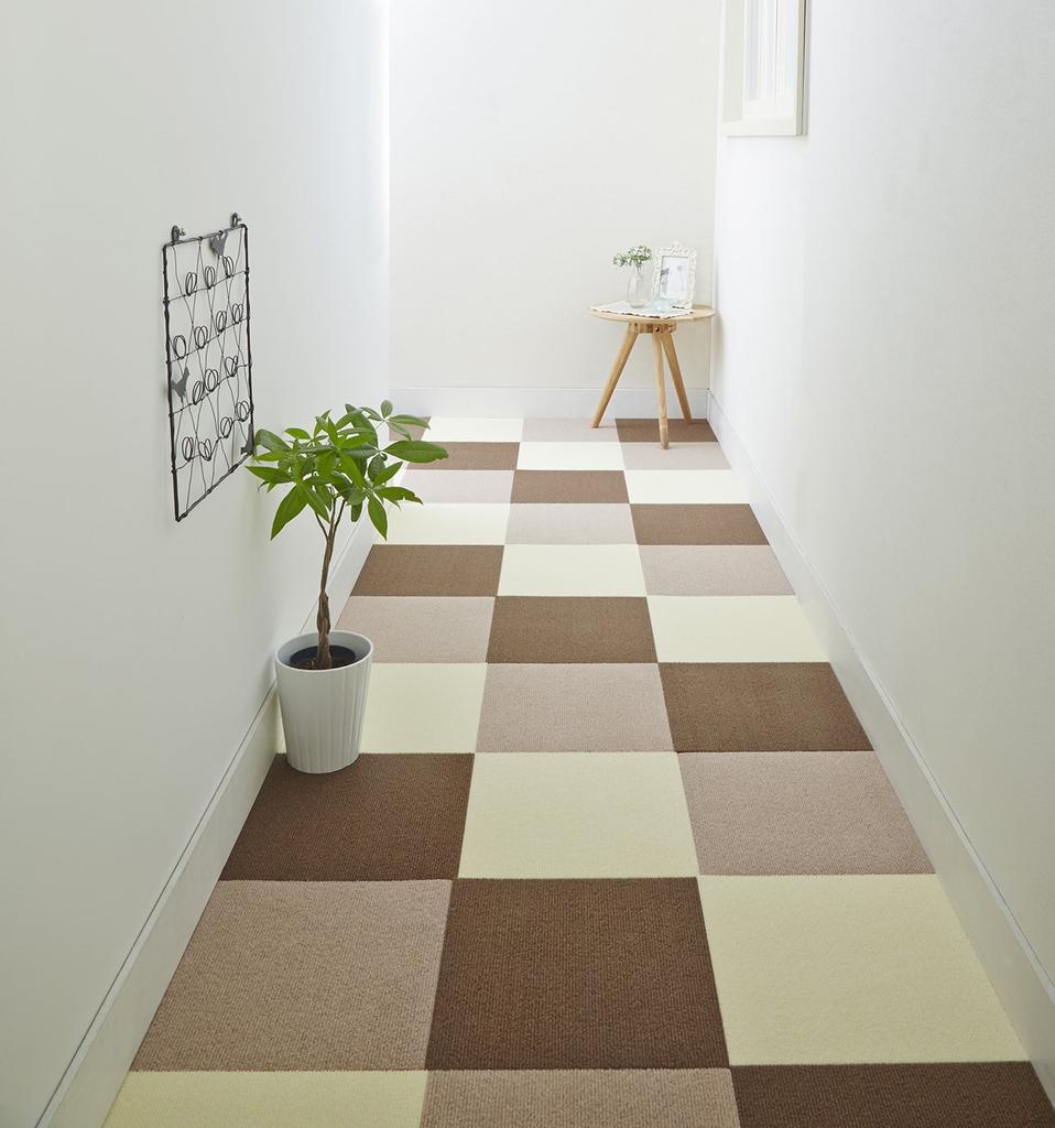 in water Sanko tile carpet for 30 x 30 20 carpet just place it down and it tile joint [Made Japan, repellent, deodorizing, washable] non-slip pets,