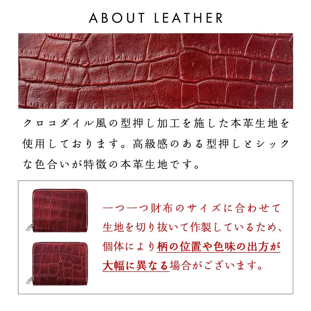 Leo&Aoi Genuine Leather Wallet with Double Zipper, Round Zipper, Accordion-Style Design, Card Slots, Bill Compartment, Coin Purse, for Men and Women,