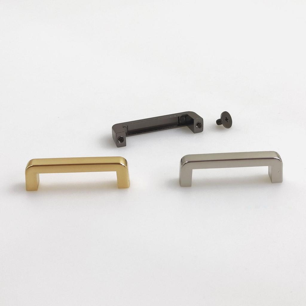 1" 2 31MM Straight Arch Bridge Hardware Pull Handle Buckle Narrow Edge On Screw Luggage Accessory