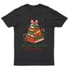 All Booked For Christmas TShirt Unisex Gift Retro Seasonal Funny Xmas Santa c